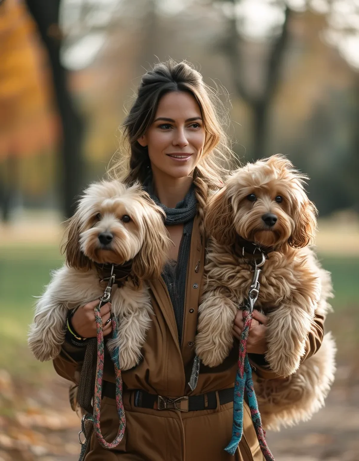 Dressing for Dog Walks When You're Walking More Than One Dog