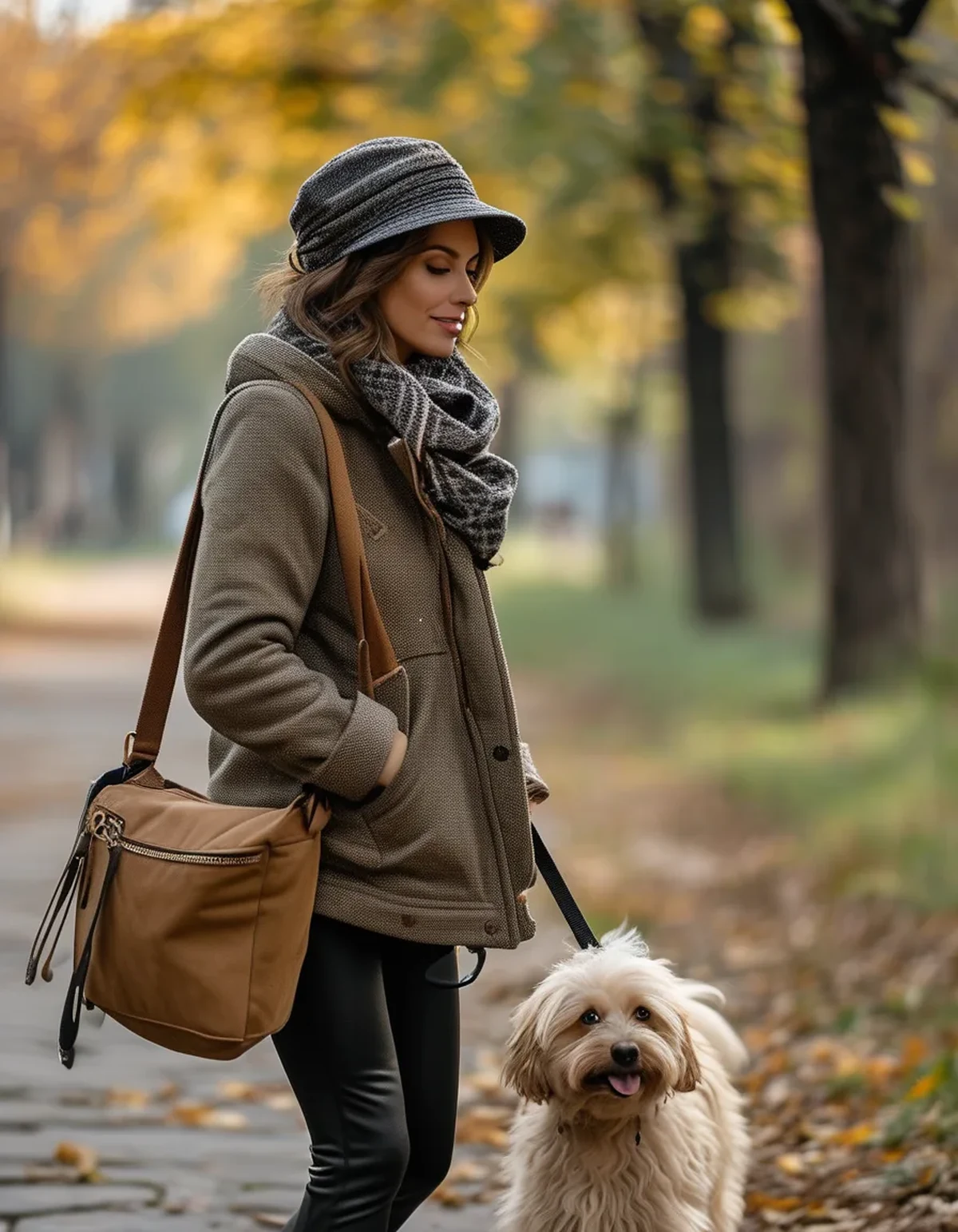 The Dog Walk Outfit Detail Nobody Plans For: Where Do the Poop Bags Actually Go?