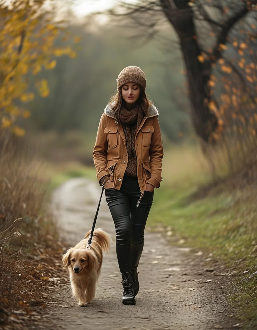 The Dog-Walking Outfit Detail Nobody Plans For (Where Do the Poop Bags Go?)