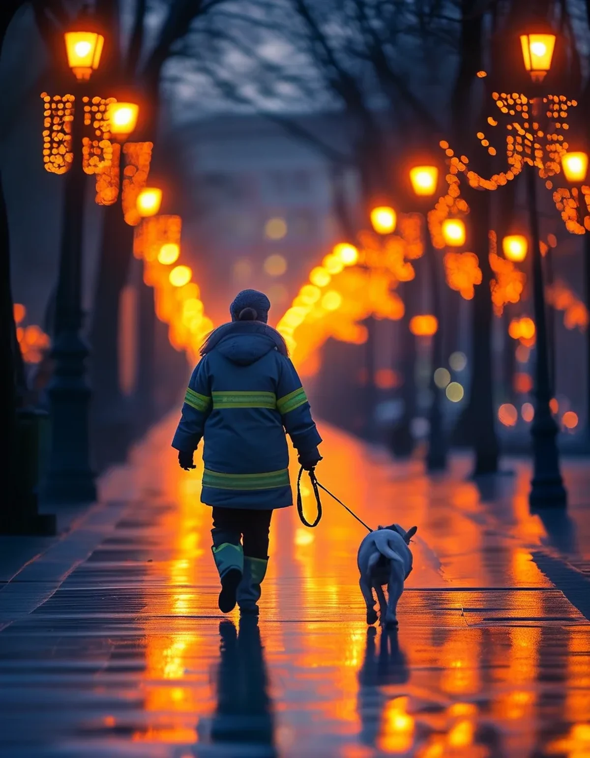 The Dog Walking Outfit Fix Nobody Thinks About Until It's Too Dark