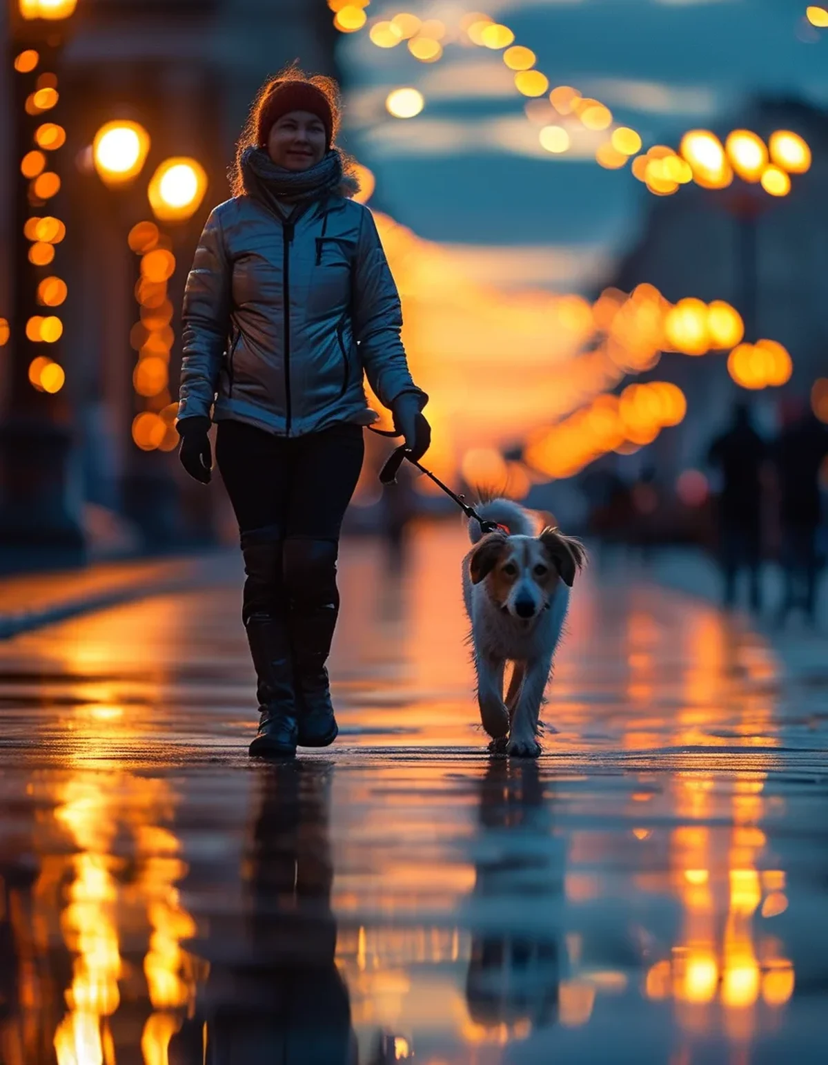 The Dog Walking Outfit Fix Nobody Thinks About Until It's Too Dark